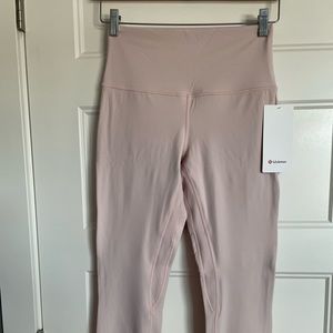 Lululemon align high rise 25” size 8